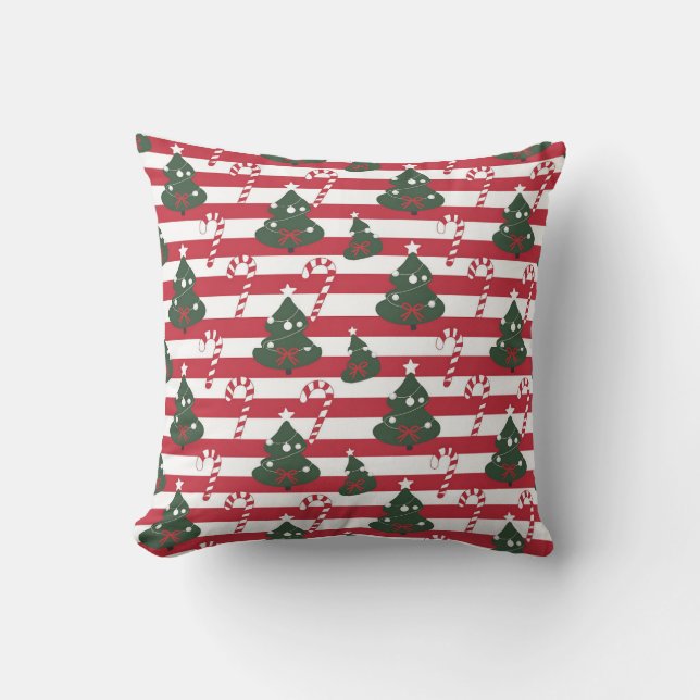 Coussin AD 003 - motif numérique de Noël (Recto)