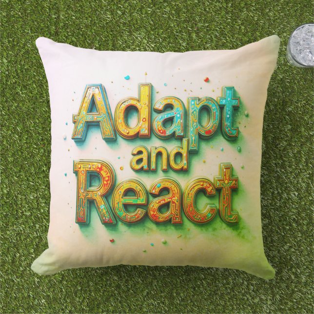Coussin Adapter et réagir en extérieur (Herbe)