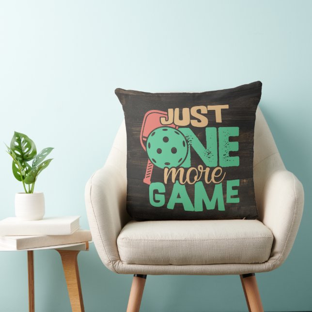 Coussin Addiction Au Pickleball : Juste Un De Plus Jeu Chu (Chaise)