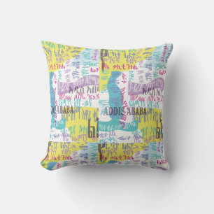 Coussin Addis-Abeba Sefer