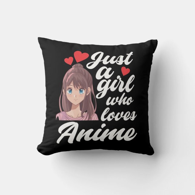 Coussin Ado de Cosplay du manga d'Anime Girl (Recto)