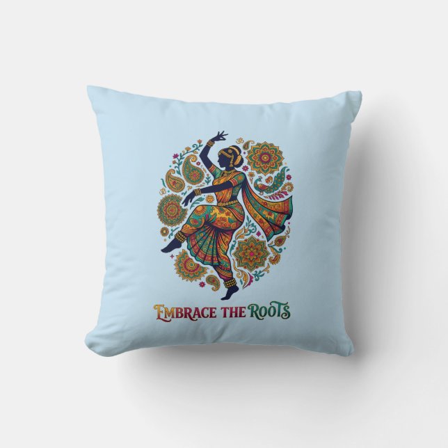 Coussin Adopter la danse Roots (Recto)