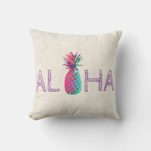 Coussin Adorable Aloha Hawaiian Pineappy
