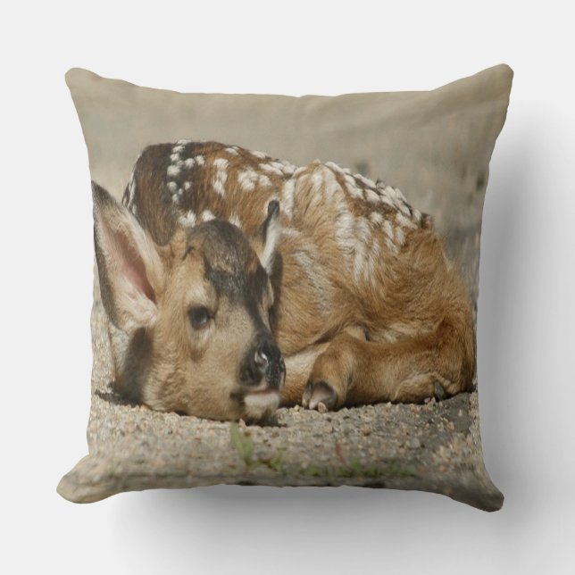 Coussin Adorable Baby Fawn (Recto)