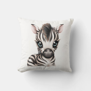 Coussin adorable bébé Zebra