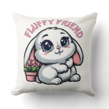 Adorable Lapin Minable avec Pot Plante