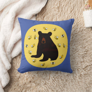 Coussin Adorable Petit Miel Ours