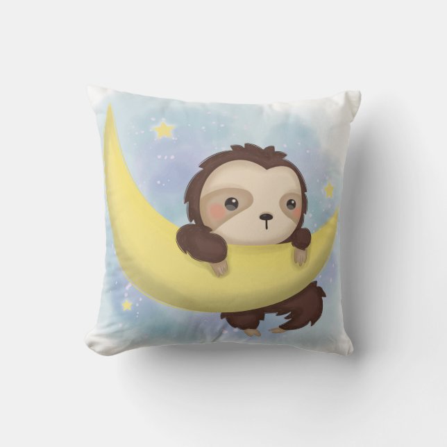 Coussin Adorable Sloth (Recto)