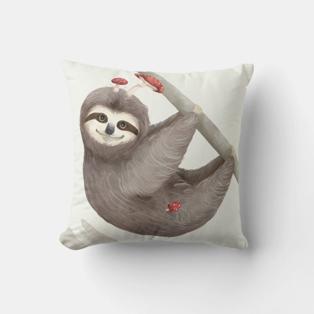 Coussin Adorable Sloth (Recto)