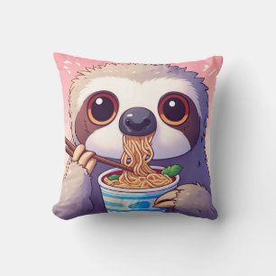Coussin Adorable sorcellerie manger Ramen
