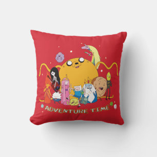 Coussin Adventure Time   Large Jake Group Graphic
