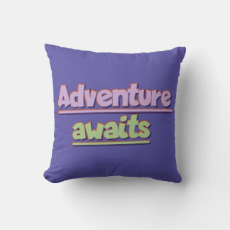 Coussin AdventureAwait
