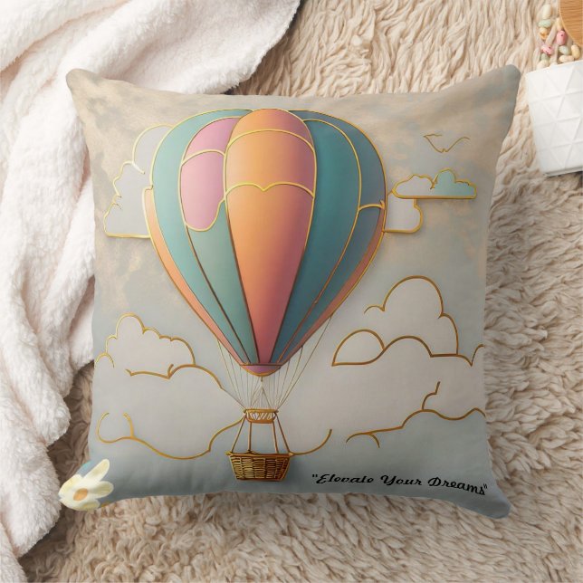 Coussin "Aerial Adventures" (Couverture)