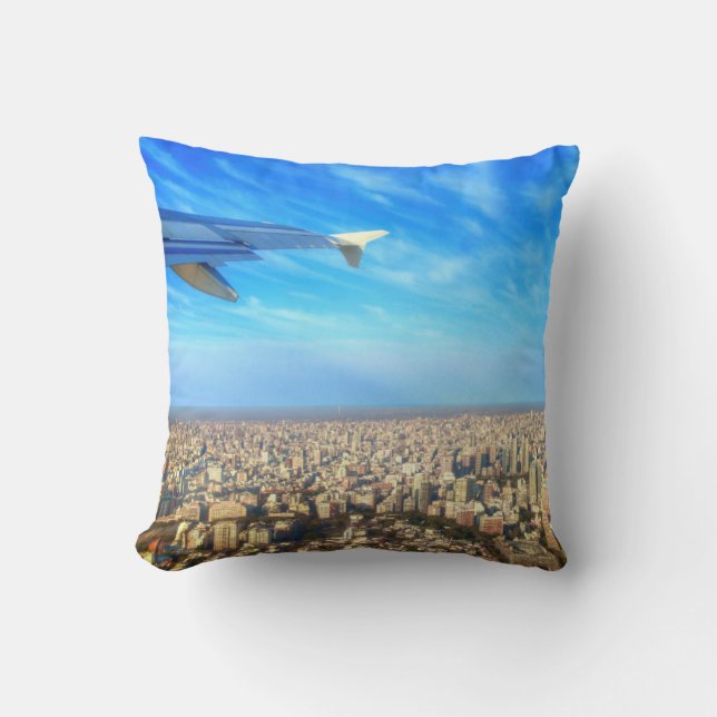 Coussin Aéroport de City Jorge Newbery AEP (Recto)