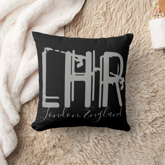 Coussin Aéroport de Londres Heathrow LHR (Couverture)