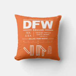Coussin Aéroport international de Dallas Fort Worth DFW