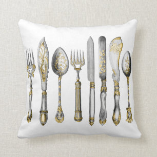 Coussin affaires de approvisionnement de couverts de chefs