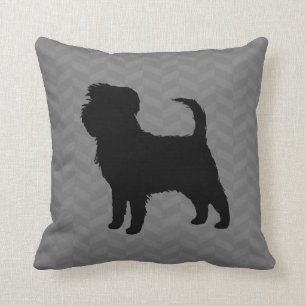 Coussin Affenpinscher Silhouette