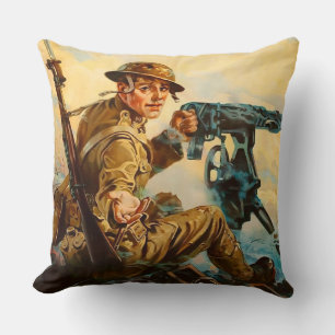 Coussin Affiche de propagande de la Première Guerre mondia
