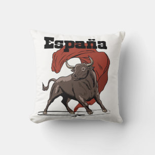 Coussin Affiche de voyage en Espagne