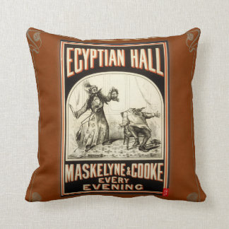 Coussin Affiche gothique vintage