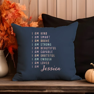 Coussin Affirmations Positives Pour Les Femmes Personnalis