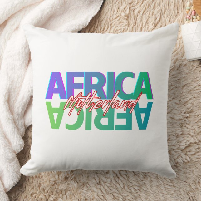 Coussin AFRICA: Motherland - Throw Pillow (Couverture)