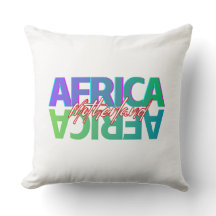 AFRICA: Motherland - Throw Pillow