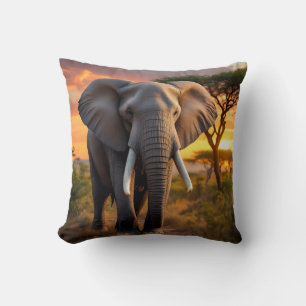 Coussin africain Bull Elephant