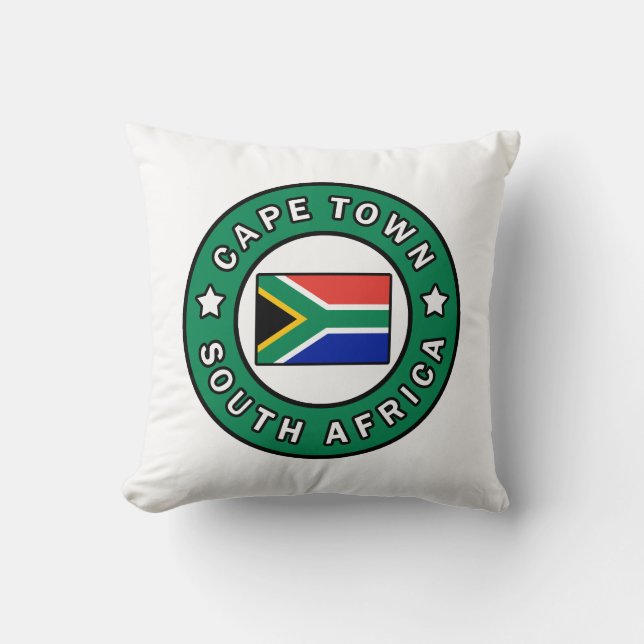 Coussin Afrique du Sud du Cap (Recto)