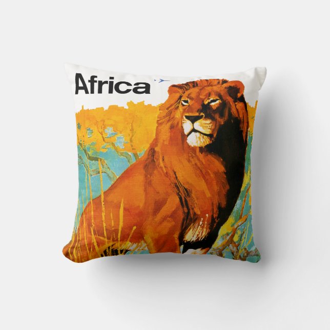 Coussin Afrique ~ Sabena (Recto)