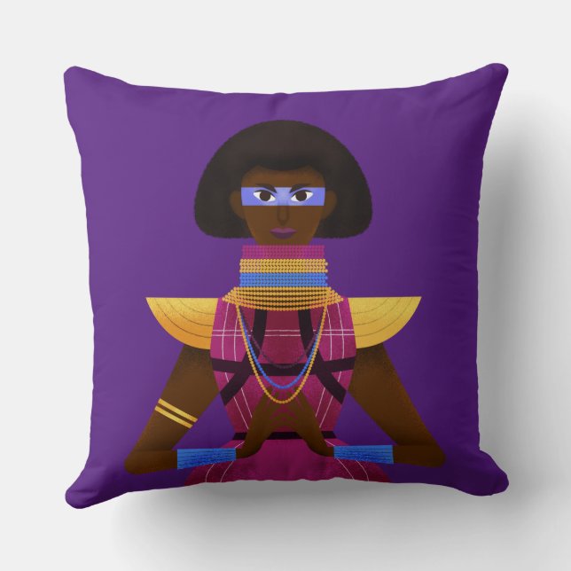 Coussin Afrofuturisme (Verso)