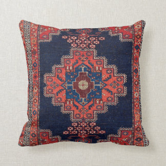Coussin Afshar Kerman Impression de tapis sud-persan