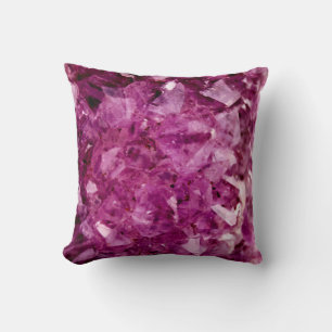 Coussin Agate Purple Crystal
