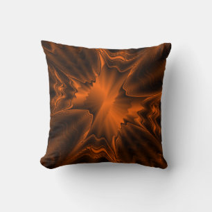 Coussin Agate Rouille