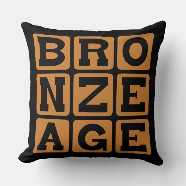 Coussin Âge du bronze, Ère de l'innovation humaine (Recto)