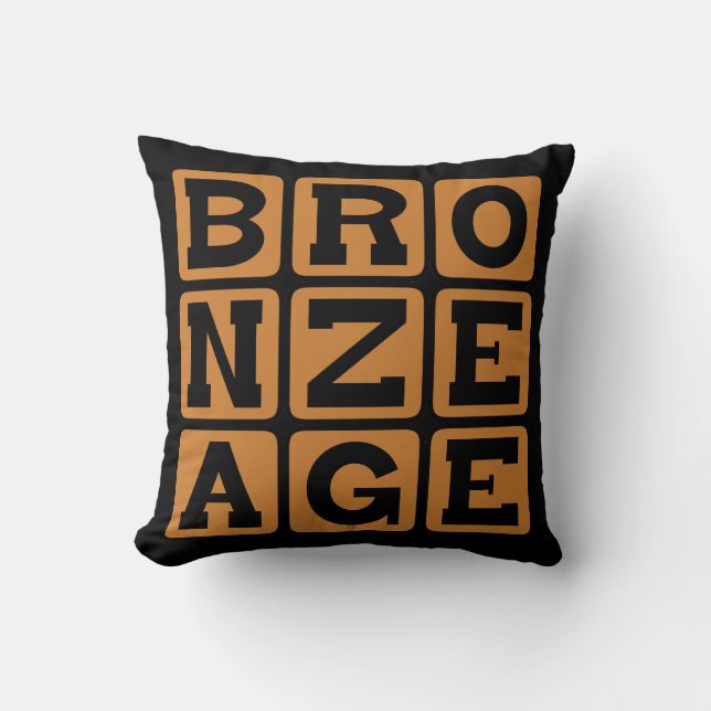 Coussin Âge du bronze, Ère de l'innovation humaine (Recto)