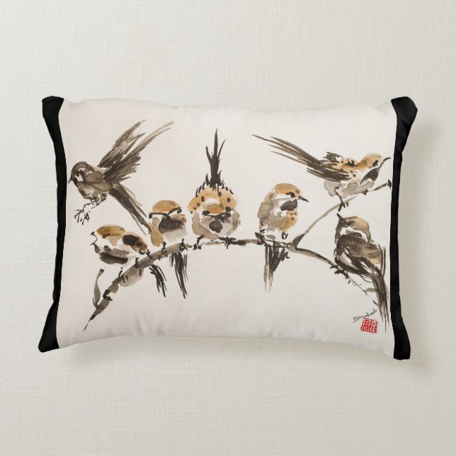 Coussin aggravé 16" d'accent de polyester (Dos)