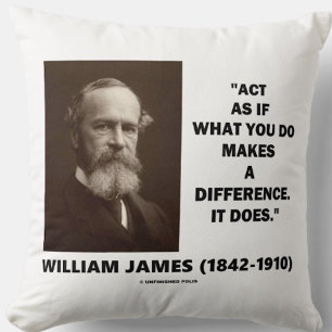 Coussin Agissez Comme Si Ce Que Vous Faites Faisait Une Di