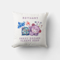Agneau couché doux rêves Sleepy Nom de la tête