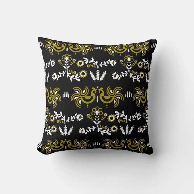 Coussin Agritourisme Coq Campagne Décor Maison (Recto)