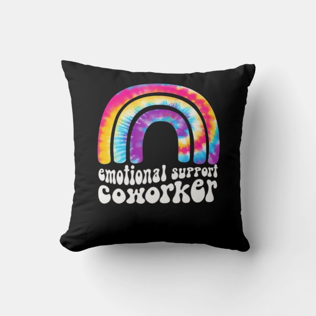 Coussin Aide émotionnelle Coworker Classic - Bestie de tra (Recto)