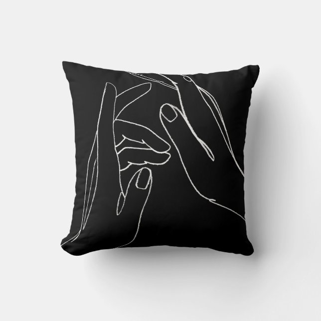 Coussin Aider les mains (Recto)