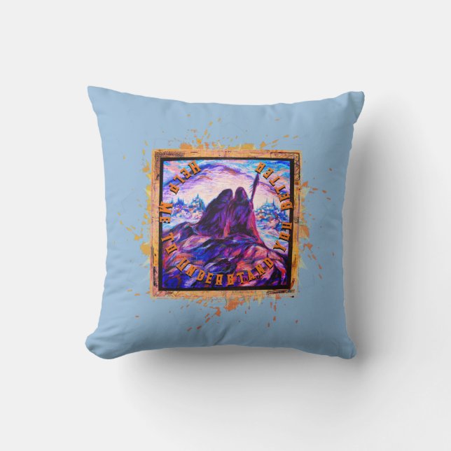 Coussin Aidez-Moi À Vous Comprendre Mieux Mystique T-shirt (Recto)