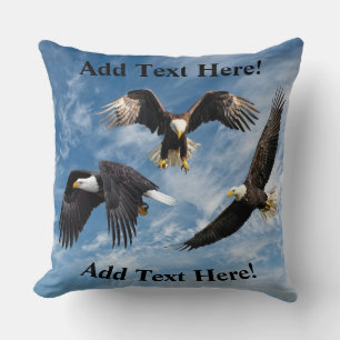 Coussin Aigle à tête blanche