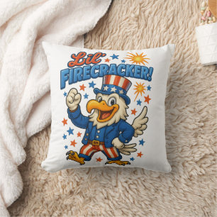 Coussin Aigle classique de Lil’ Firecracker Freedom