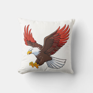 Coussin Aigle majestueux en vol