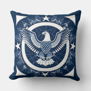 Coussin Aigle royal Ciel nocturne serein Décoration de la 