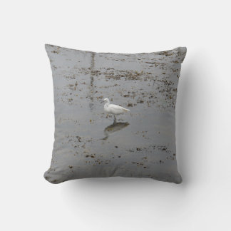 Coussin Aigrette neigeuse