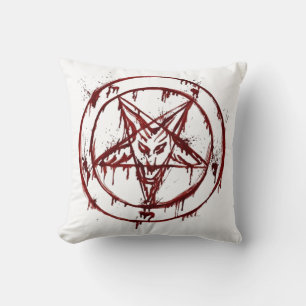Coussin Aiguille de Baphomet à tête de chèvre